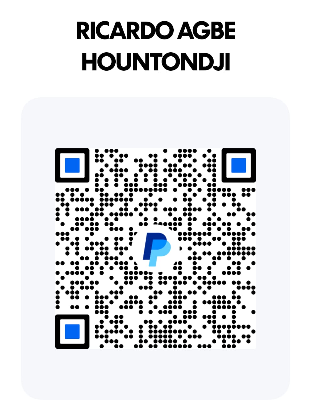 QR Code PayPal
